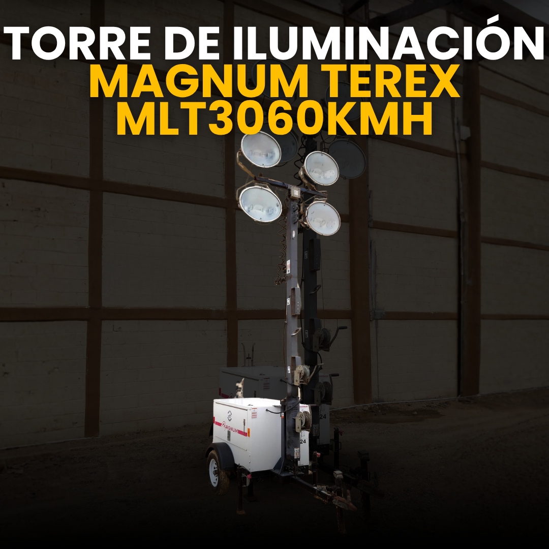 TORRE DE ILUMINACIÓN MAGNUM TEREX MLT3060KMH